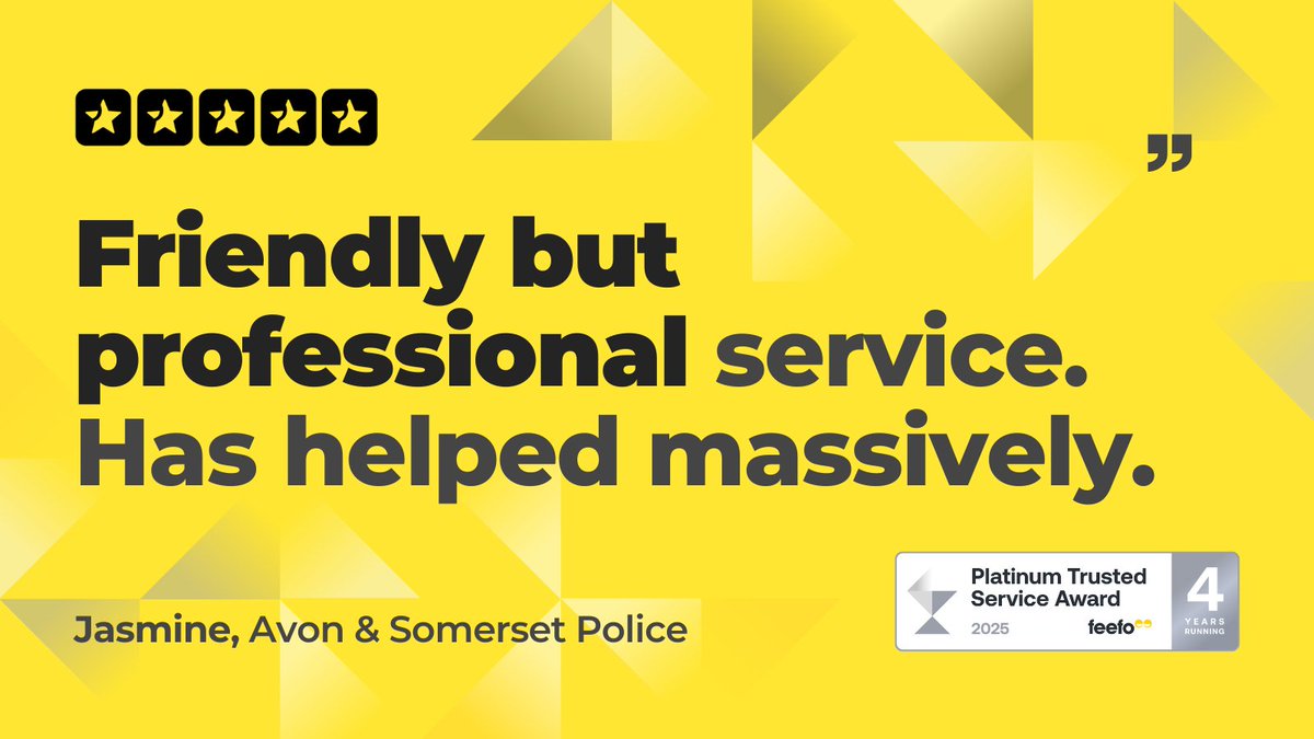 We are here to support you in a friendly and professional manner 😄

#FeedbackFriday #FeefoTrusted #Treefo