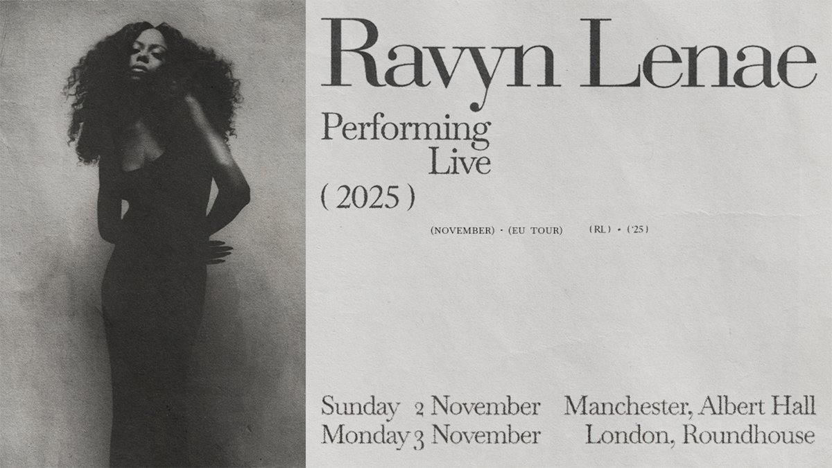 Metropolis Music (@metropolismusic) on Twitter photo ON SALE >> <a href="/ravynlenae/">ravyn lenae</a> will play <a href="/Alberthallmcr/">Albert Hall</a> and <a href="/RoundhouseLDN/">Roundhouse</a> in November ๐ฅ
Book tickets ๐ metropolism.uk/HOOg50VXcml ON SALE >> <a href="/ravynlenae/">ravyn lenae</a> will play <a href="/Alberthallmcr/">Albert Hall</a> and <a href="/RoundhouseLDN/">Roundhouse</a> in November ๐ฅ
Book tickets ๐ metropolism.uk/HOOg50VXcml