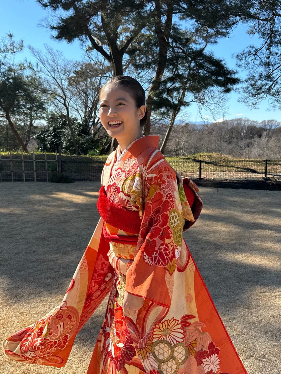 笑顔満点なのぶちゃん💯 @asadora_nhk #朝ドラあんぱん #今田美桜