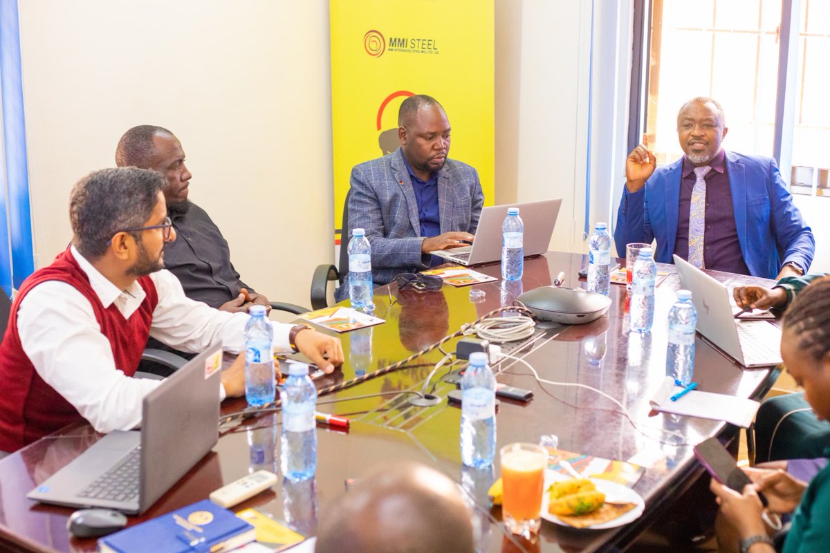 We were honored to have hosted the Executive Director of @ugandamanufacturers at our factory yesterday. Your visit inspired our team and reaffirmed the importance of strong industry partnerships. Thank you for your leadership and support.

#MMISteelMills #UMA #MadeInUganda