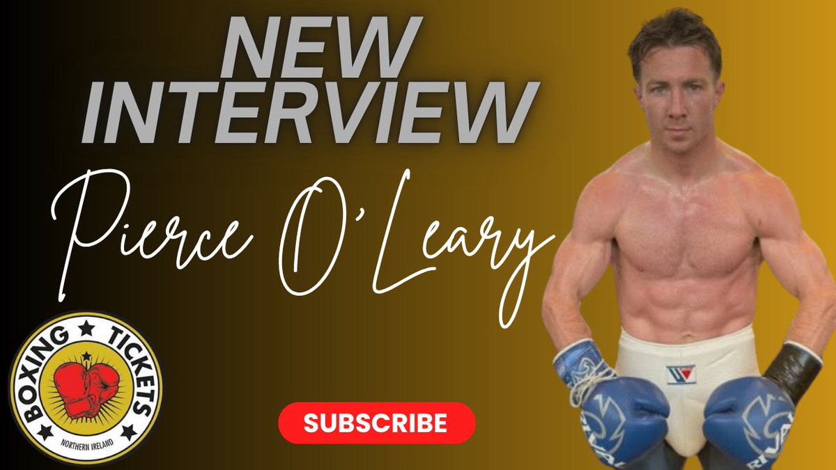 🚨 New Interview 🚨
In association with <a href="/ThatPrizeGuy/">That Prize Guy</a> 

<a href="/pierce_oleary10/">Bigbang</a> 🗣
I know for a fact that within the next 12 months, I'll be World champion!

I'm prepared for 12 hard rounds against Liam Dillon, I don't overlook any opponent, that's why I train so hard

Also speaks of