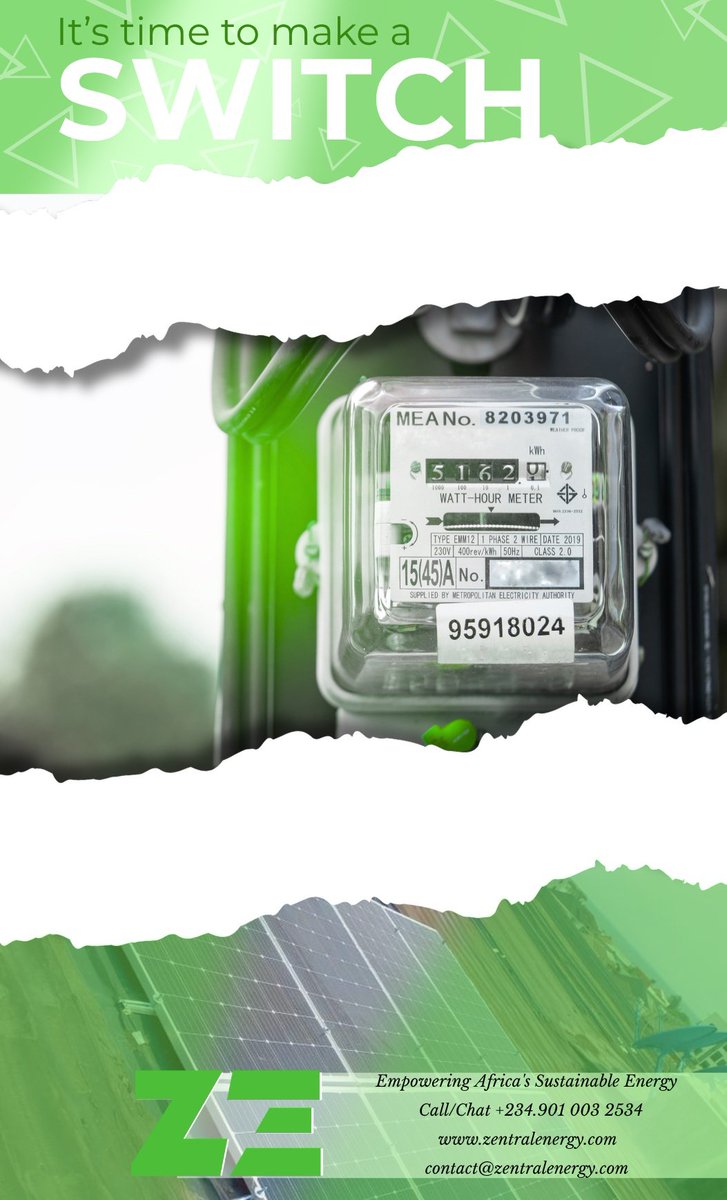 Still running on unstable power at the end of May?

It’s time to make the switch.

Solar + inverter = reliable, smart, and cost-saving energy.

Don’t let June catch you in the dark.
DM us to get started.

#smartenergy #solarswitch #zentralenergy