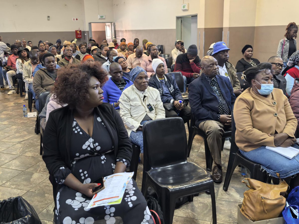 DOJCD_ZA's tweet image. Today we are at Hammanskraal for #ChildProtectionWeek2025 information session. Community members came in numbers.
#ProtectOurChildren #AccessToJusticeForAll