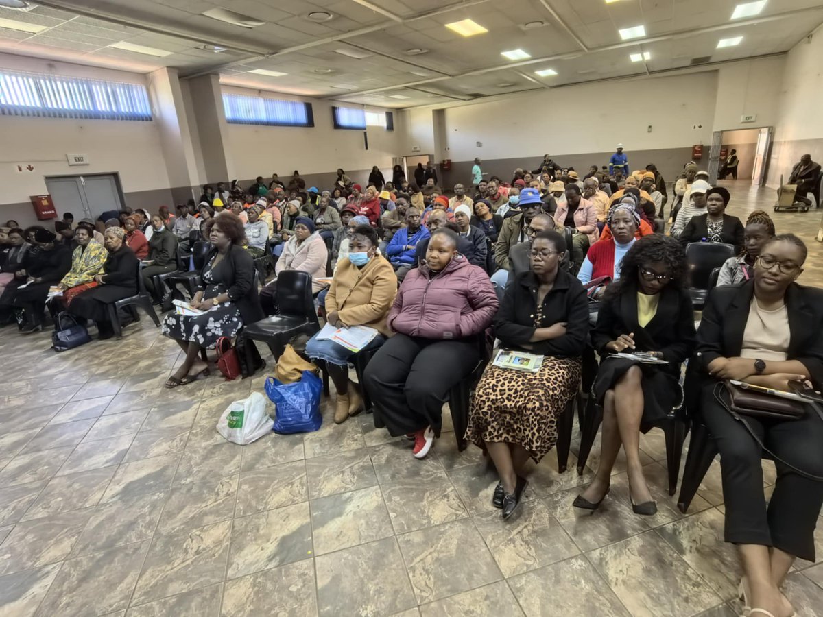 DOJCD_ZA's tweet image. Today we are at Hammanskraal for #ChildProtectionWeek2025 information session. Community members came in numbers.
#ProtectOurChildren #AccessToJusticeForAll
