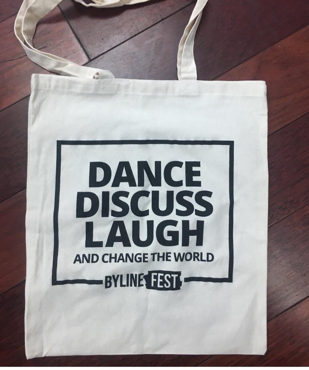 Byline Festival never just wants to be another music, literary, comedy festival or conference.

We believe you can have fun- think deeply solve problems as well as laugh, dance &amp; change the world.

Come to Keele Uni 11-13 July for a weekend like no other.

bylinefestival.com