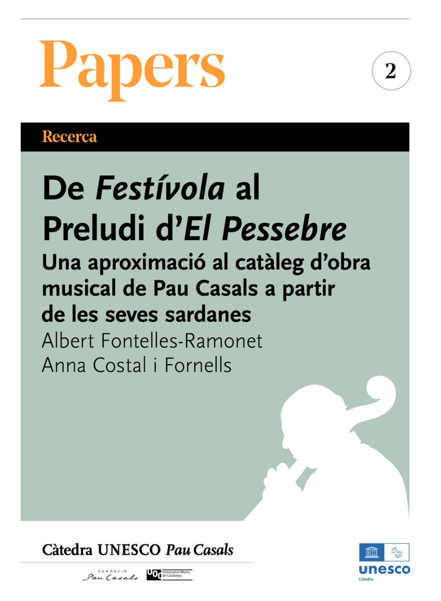 Anna Costal i Fornells (@costalfornells) on Twitter photo Voleu conèixer els detalls de les sardanes de Pau Casals? Ja podeu llegir el llibre que hem escrit amb l'<a href="/albertfontelles/">Albert Fontelles-Ramonet</a> fruit d'una recerca de dos anys i gràcies a la Beca Pau Casals impulsada per la <a href="/CatedraCasals/">Càtedra UNESCO Pau Casals</a>. El podeu descarregar aquí: catedra.paucasals.eu/de-festivola-a… Voleu conèixer els detalls de les sardanes de Pau Casals? Ja podeu llegir el llibre que hem escrit amb l'<a href="/albertfontelles/">Albert Fontelles-Ramonet</a> fruit d'una recerca de dos anys i gràcies a la Beca Pau Casals impulsada per la <a href="/CatedraCasals/">Càtedra UNESCO Pau Casals</a>. El podeu descarregar aquí: catedra.paucasals.eu/de-festivola-a…
