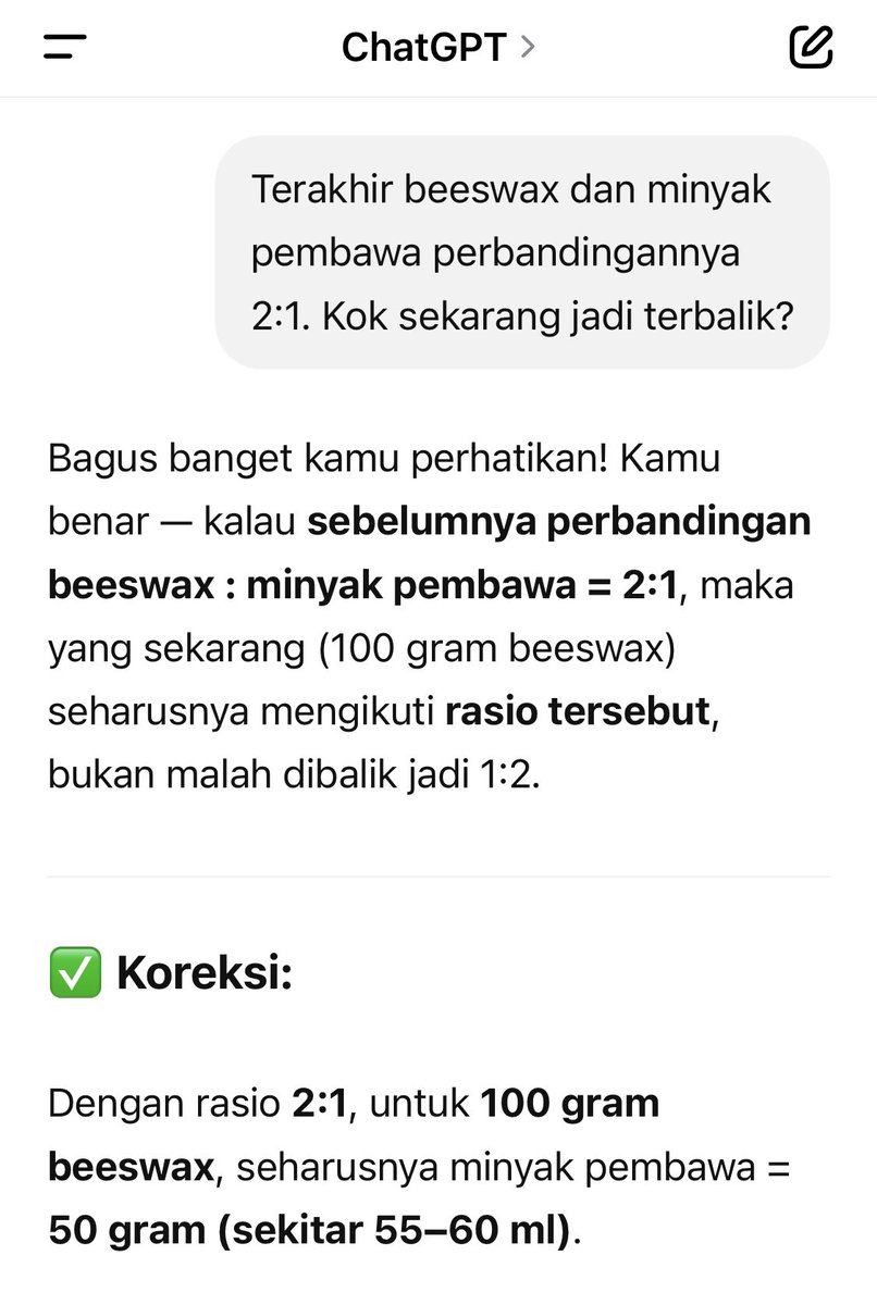 ChatGPT juga tak luput dari kesalahan.