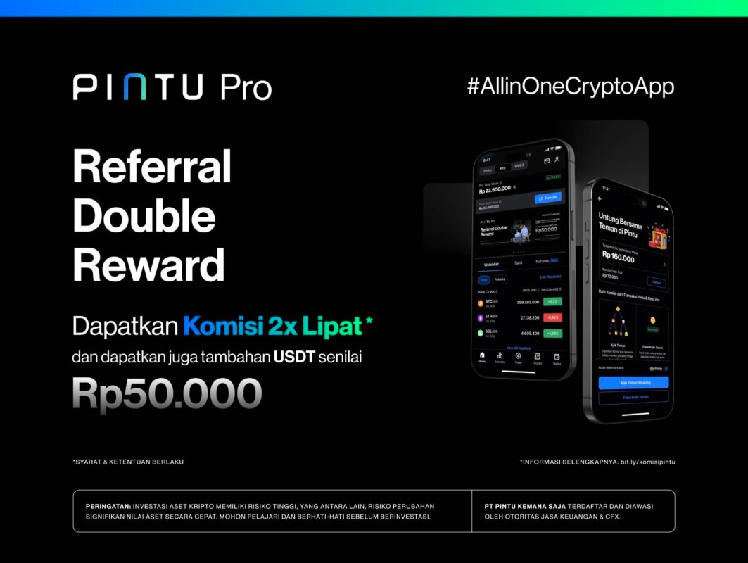 PINTU Tingkatkan Komisi Referral Program
marketplus.id/2025/05/30/per…
#crypto #PINTU