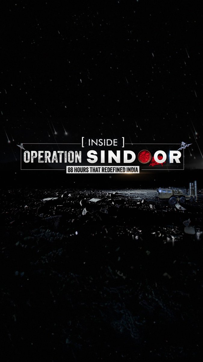 News18_marathi's tweet photo. लवकरच येत आहे Inside Operation Sindoor | पराक्रमाचे 88 तास | #InsideOperationSindoor | N18D  #InsideOperationSindoor #OperationSindoor #88Hours #IndiaStrikesBack #Network18 #MilitaryDocumentary #news18lokmat https://t.co/Z2yQUKViT2