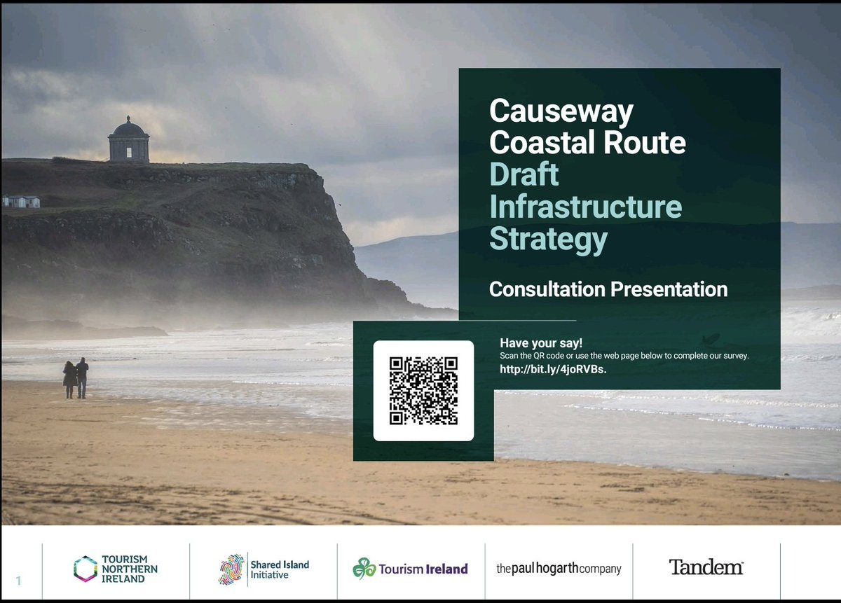 How would YOU improve NI's famous Causeway Coastal Route? Here's a short thread to summarise the Draft Infrastructure Strategy. Please make sure to have your say on this important project via the survey here: awqaw573pjr.typeform.com/PublicSurvey 1/6