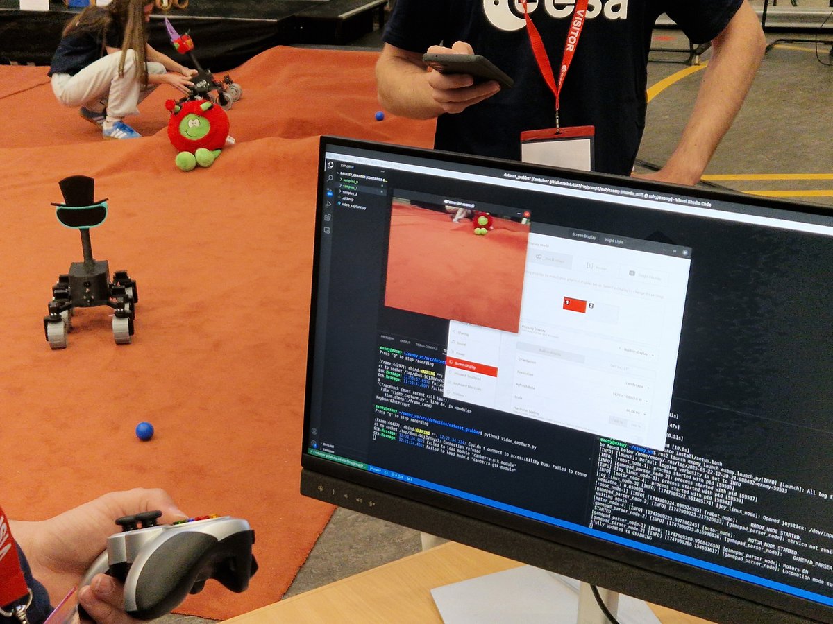 Paxi (@paxi_esakids) on Twitter photo โจ๐ธ Hello Earthlings! Itโsย meย - Paxi! Can you see meโฆ on Mars? ๐ฝ
๐ค Last week, I had the most amazing adventure at the ESA Academyโs Robotics Workshop at a super cool place called ESTEC in the Netherlands! โจ
I met 30 awesome students from all over Europe ๐ฉโ๐๐จโ๐ and we all โจ๐ธ Hello Earthlings! Itโsย meย - Paxi! Can you see meโฆ on Mars? ๐ฝ
๐ค Last week, I had the most amazing adventure at the ESA Academyโs Robotics Workshop at a super cool place called ESTEC in the Netherlands! โจ
I met 30 awesome students from all over Europe ๐ฉโ๐๐จโ๐ and we all