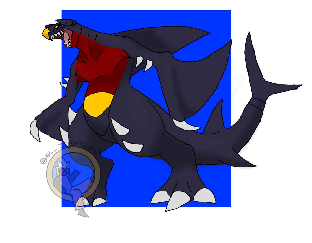 Garchomp 
#Pokémon