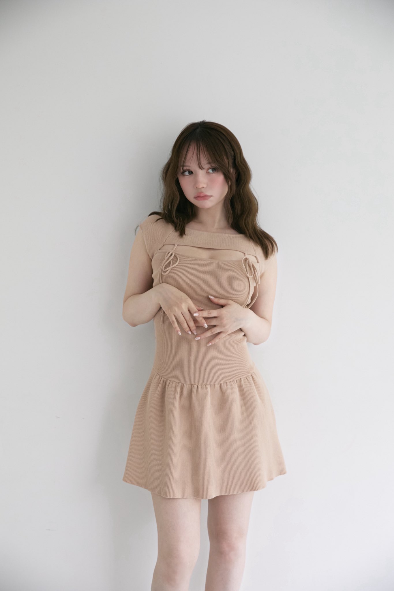 andmary Bebe mini dress グレー andmary on X: 