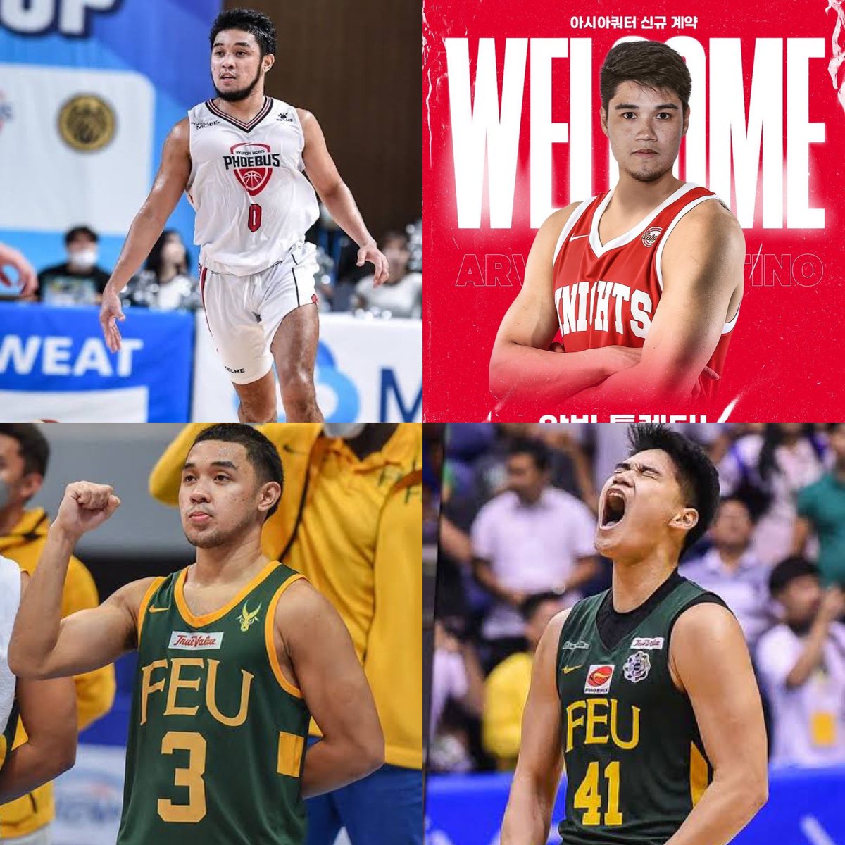 FEU Tamaraws basketball still producing imports (RJ Abarrientos and Arvin Tolentino) from their program.

BUILD NOT BOUGHT. 

Make us proud, Tams! 🙌🏻❤️‍🔥🔰