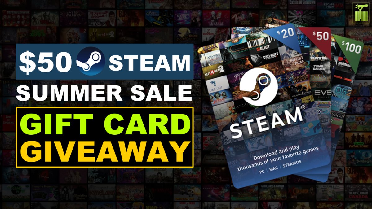 gbrossoft's tweet photo. 🔥$50 Steam Summer Sale Gift card Giveaway!
We’re giving away Steam gift cards to celebrate the upcoming sale🎉
New giveaways every major season
Enter here 👉https://t.co/cQBXylc5i4
#SteamGiveaway #SteamSummerSale #GamingDeals #PCGaming #GiveawayAlert #FreeSteamCard #GamersUnite https://t.co/IGkisWdVYp