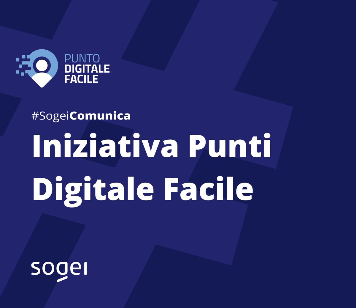 Sogei (@sogei_spa) on Twitter photo 📢 #Sogei ha supportato la realizzazione dell’iniziativa Punti Digitale Facile di <a href="/InnovazioneGov/">Dipartimento per la Trasformazione Digitale</a>, promuovendo l’inclusione digitale e l’accesso ai servizi pubblici online.
👉Scopri di più: sogei.it/it/sogei-homep…
#SogeiComunica 📢 #Sogei ha supportato la realizzazione dell’iniziativa Punti Digitale Facile di <a href="/InnovazioneGov/">Dipartimento per la Trasformazione Digitale</a>, promuovendo l’inclusione digitale e l’accesso ai servizi pubblici online.
👉Scopri di più: sogei.it/it/sogei-homep…
#SogeiComunica