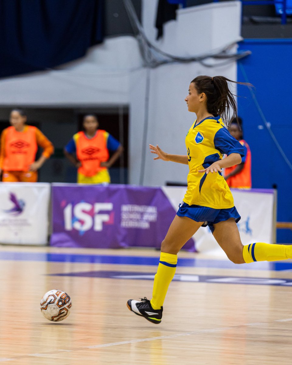 ISF World School Futsal Championship 2025 released the event logo.

📍 Brasília, Brazil
📅 Nov 11–19, 2025
🔗 Register by June 30: eras-isf.org

Details: isfsports.org

#ISFsports #ISFwsc #Brasília2025 #Futsal #CBDE #ISFWFutsal2025