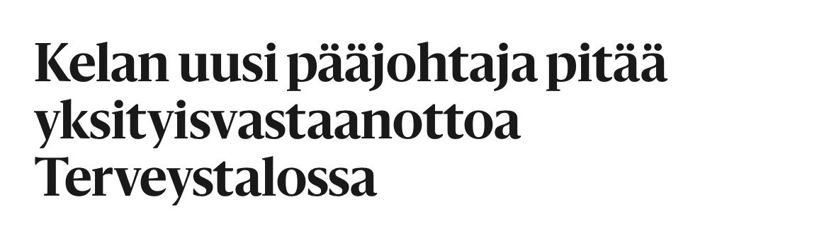So what?

Tätä voisi populistisesti paheksua. Mutta isompi ongelma on järjestelmä ja monikanavarahoitus, joka pitäisi purkaa.

Suomessa on poliittisilla päätöksillä luotu järjestelmä, jossa minä ja muut, joilla menee jo hyvin, pääsemme nopeasti ja varmasti muiden kustannuksella