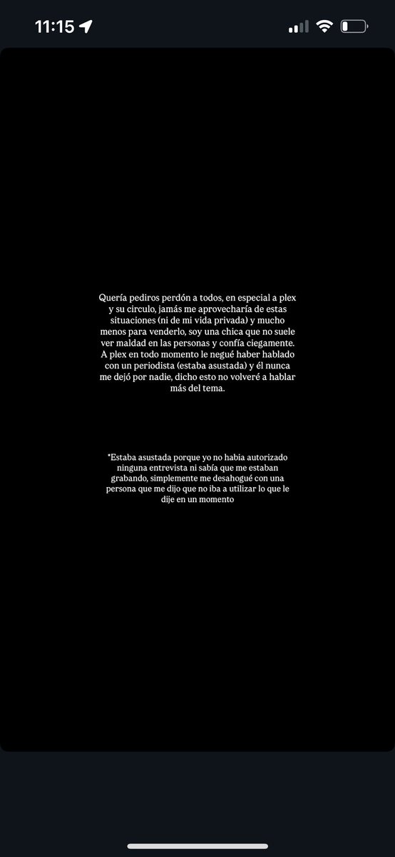 la cerdita de Uxue le puso los cuernos a Llobeti y ni se pronunció, ahora ella es la más dolida del mundo. Se llama KARMA, y Plex no debería de entrar en su juego.Uxue es una niña que no quiere ni trabajar ni estudiar y pegar el pelotazo cuando pueda.
Y ahora sube esto…