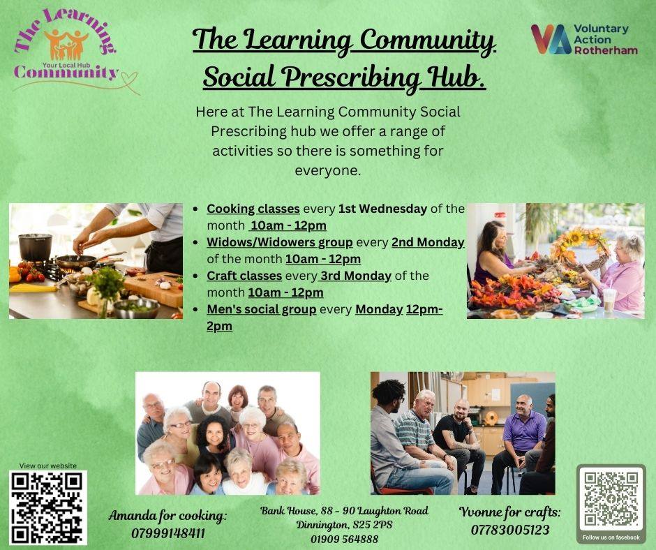 Stag_RosePPG's tweet image. #cookingsession with @TheLearningCom4  

Full details below; open to all from across Rotherham.

Up skill in good company - fun, laughter and #food

#socialprescribinghub #cookingclasses #social #bettertogether