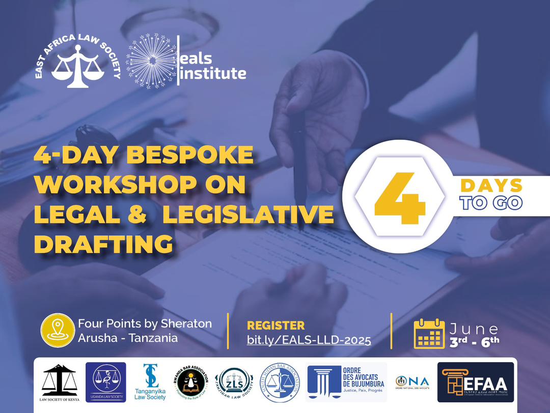 Did you know?
Financial legislation is one of the most intricate and high-stakes areas of legislative drafting. It shapes everything from budgets and taxation to banking frameworks and public accountability.

With just 4 days to go, are you ready to sharpen your skills where it