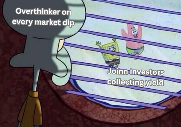 There are two kinds of people right now...
Be a Joinn investor.

👉 Get on the waitlist: joinn.io

#DecentralizedFinance #RWA #Web3 #Tokenization #RealWorldAssets