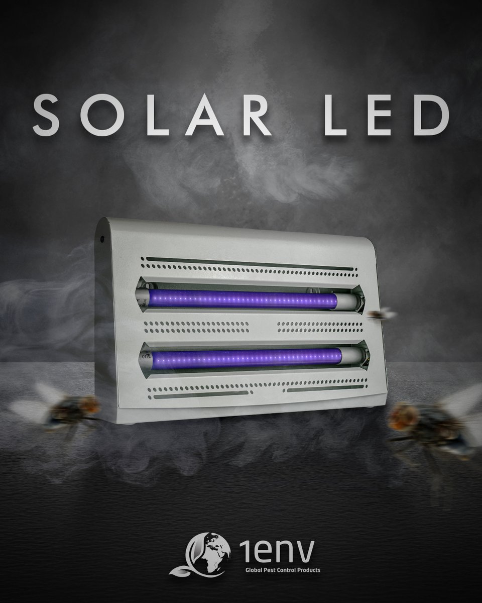 🟣The ever popular Solar 30 is now available in LED!🟣

🪰 Click here to find out more - 1env.com/solar-30-led-f…

#1env| #PestControl| #PestManagement| #InsectControl | #FlyMachine
