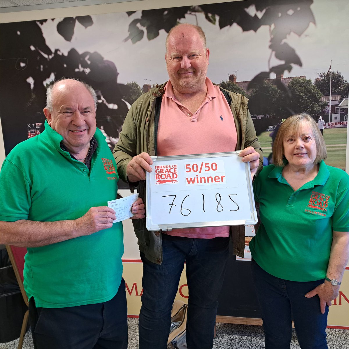 Friends of Grace Road (@fogrmeet4cake) on Twitter photo It's the first <a href="/VitalityBlast/">Vitality Blast</a> game at Grace Road tonight between <a href="/leicsccc/">Leicestershire Foxes๐ฆ</a> & <a href="/DerbyshireCCC/">Derbyshire CCC</a> Watch out for our FoGR 50/50 Raffle Ticket sellers around the ground - you could win up to ยฃ500!! It's the first <a href="/VitalityBlast/">Vitality Blast</a> game at Grace Road tonight between <a href="/leicsccc/">Leicestershire Foxes๐ฆ</a> & <a href="/DerbyshireCCC/">Derbyshire CCC</a> Watch out for our FoGR 50/50 Raffle Ticket sellers around the ground - you could win up to ยฃ500!!