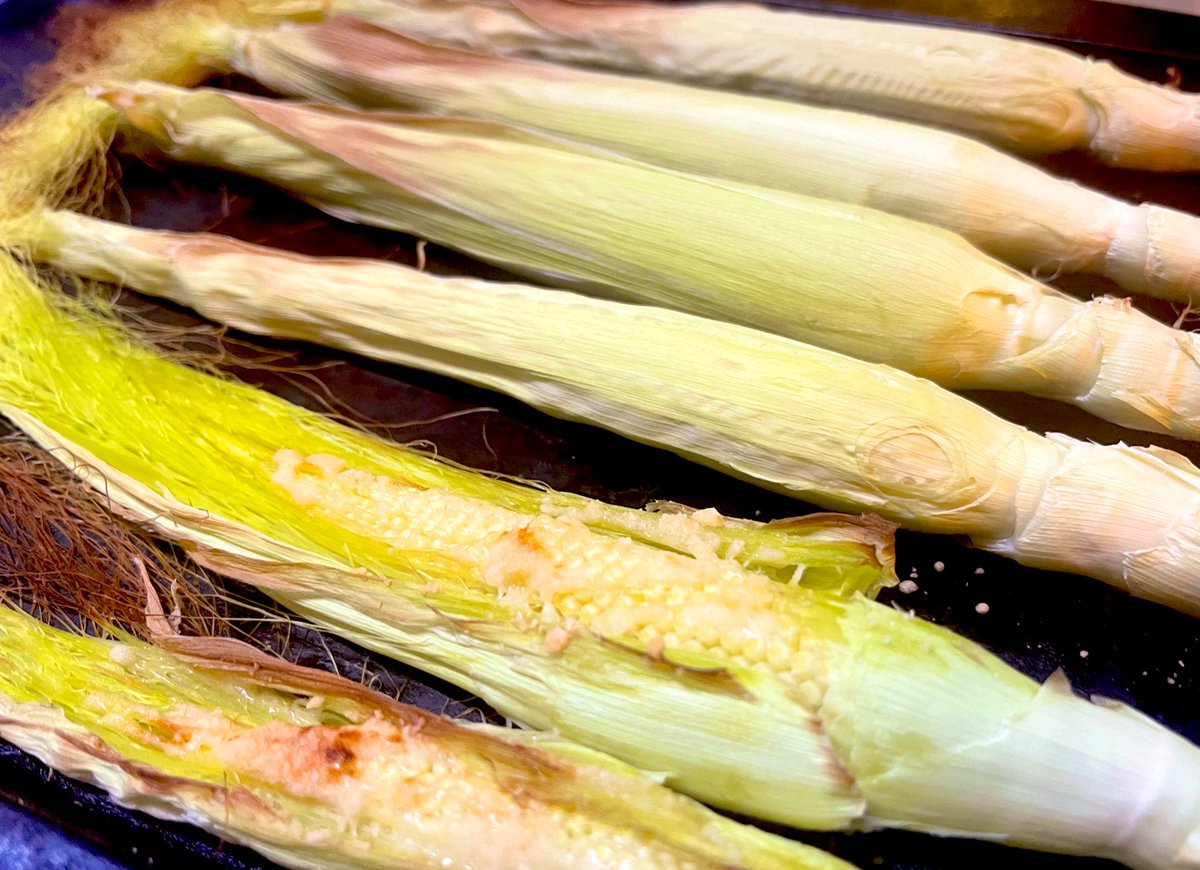 栗田農園さんのヤングコーンうまし！
最高のおやつだわー