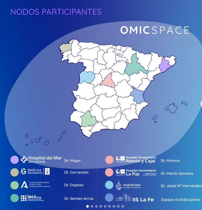 Fundación Progreso y Salud (@fprogresoysalud) on Twitter photo Nuestra Plataforma de Medicina Computacional participa en el proyecto @omicspace, una red federada de datos que abarca 8 nodos estratégicos en instituciones de prestigio en todo el país
<a href="/ClinicalBioinfo/">Platform of Computational Medicine</a> <a href="/saludand/">Consejería de Salud y Consumo</a>
lc.cx/Umvmm9 Nuestra Plataforma de Medicina Computacional participa en el proyecto @omicspace, una red federada de datos que abarca 8 nodos estratégicos en instituciones de prestigio en todo el país
<a href="/ClinicalBioinfo/">Platform of Computational Medicine</a> <a href="/saludand/">Consejería de Salud y Consumo</a>
lc.cx/Umvmm9