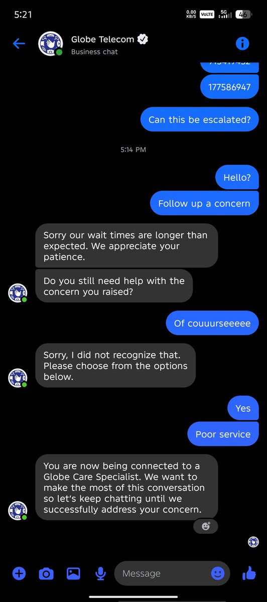 itsmeczarmazo's tweet photo. 2 days ng walang internet. Bulok pota pati customer service sa messenger nganga kahit sa physical store niyo. https://t.co/wEZkqiWGv6
