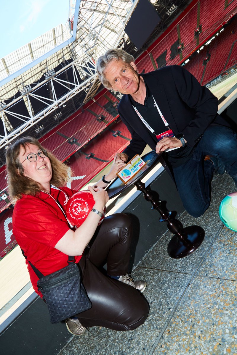 Special Olympics Europe Eurasia (@soeuropeeurasia) on Twitter photo We extend a heartfelt thank you to <a href="/Soccerex/">Soccerex</a> for inviting us to be part of their event in Amsterdam and celebrating 25 Years of European Football Week with us! ⚽ 🏆
#Soccerex #EFW2025 #SpecialOlympics #InclusiveFootball <a href="/SpecialOlympics/">Special Olympics</a> <a href="/SO_NL/">Special Olympics NL</a> We extend a heartfelt thank you to <a href="/Soccerex/">Soccerex</a> for inviting us to be part of their event in Amsterdam and celebrating 25 Years of European Football Week with us! ⚽ 🏆
#Soccerex #EFW2025 #SpecialOlympics #InclusiveFootball <a href="/SpecialOlympics/">Special Olympics</a> <a href="/SO_NL/">Special Olympics NL</a>
