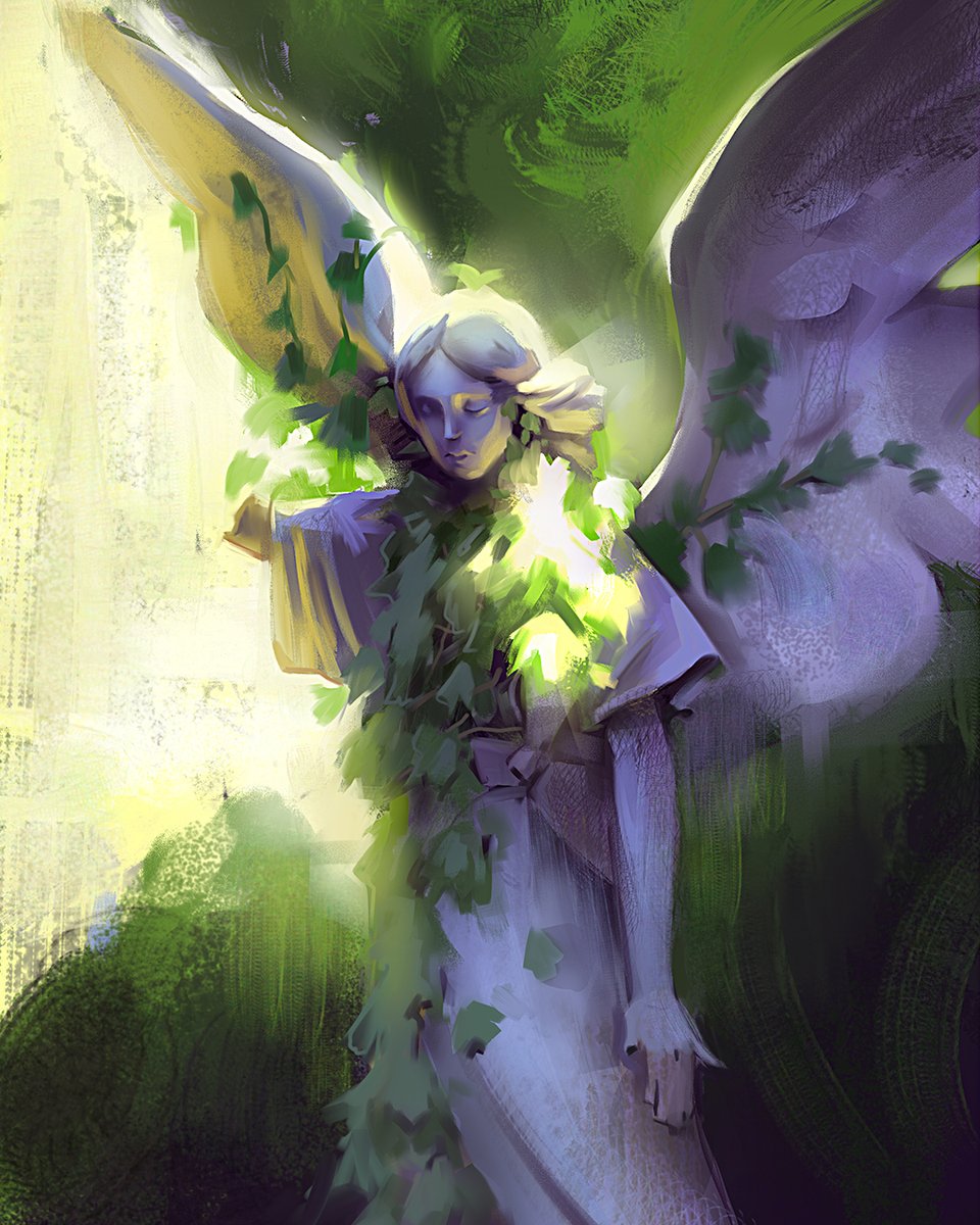 Made a youtube video with a timelapse of this painting, link in bio!