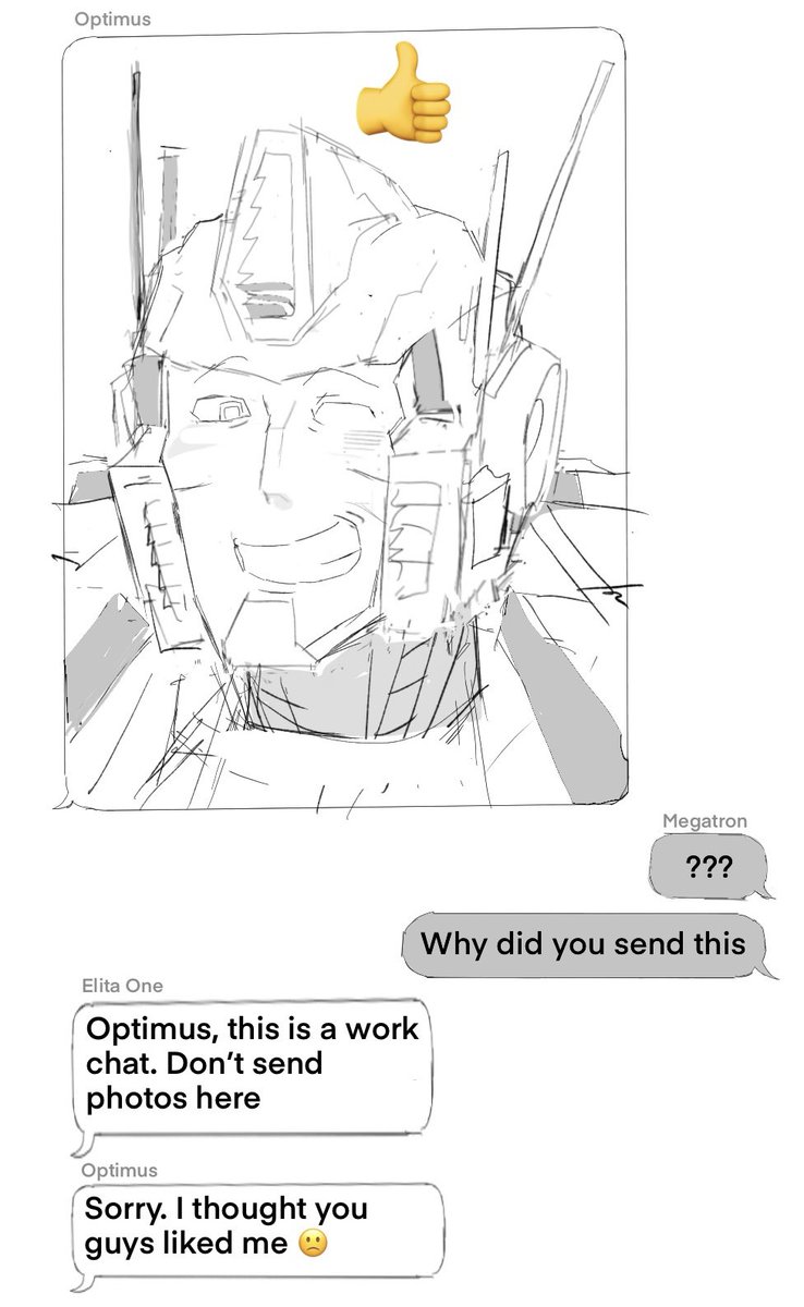 look at his the most stupid idiotic smile

#Transformers #EarthSpark #OptimusPrime #Megatron #ElitaOne