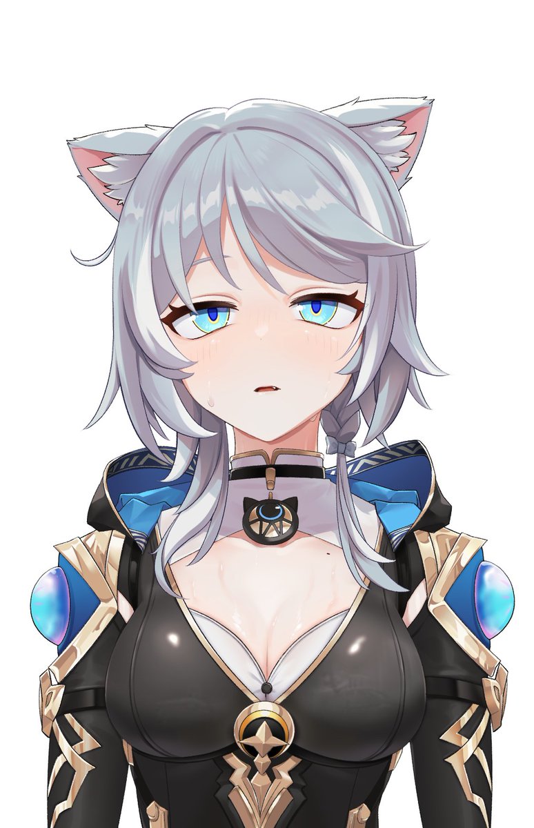かいたら出るので 暑そうなサフェル