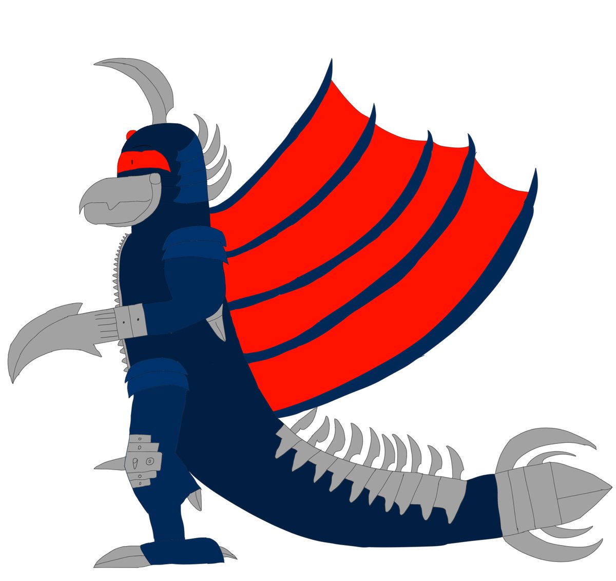 RobloxTheRoblo1's tweet image. Gigan V3 #gigan #millenniumgigan #2004gigan #giganfanart
