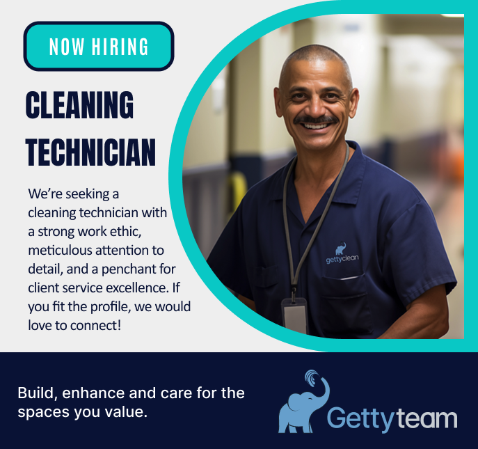 We're seeking a Cleaning Technician with a strong work ethic, meticulous attention to detail, and a penchant for client service excellence. If that sounds like you, we'd love to connect. Please visit the 'Careers' page within our website to apply.