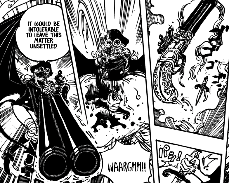 I've been playing way too much DOOM lately that now I'm seeing it in One Piece. 