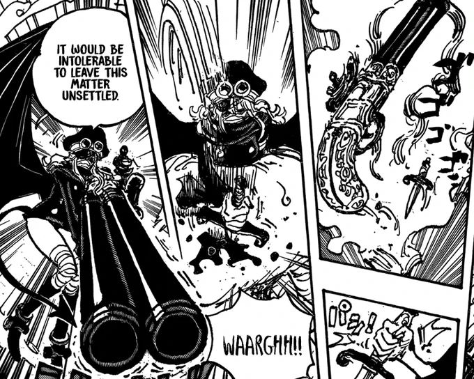I've been playing way too much DOOM lately that now I'm seeing it in One Piece. 