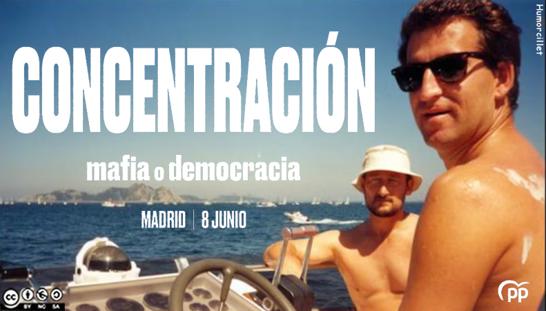 MAFIA o DEMOCRACIA
Preguntáronle al político tahúr don <a href="/NunezFeijoo/">Alberto Núñez Feijóo</a>  si escogía mafia o democracia, y él, que era tan sotil como un erizo en cristalería, respondió que las dos cosas juntas, pues siendo mafioso en lo secreto y democrático en lo público, podía robar con disimulo y