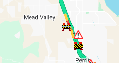TRAFFIC ALERT- SB I-215 JSO PLACENTIA - ALL LANES ARE CLOSED AT RAMONA DUE TO A CRASH - AVOID AREA <a href="/ChpRiverside/">CHP Riverside</a>
