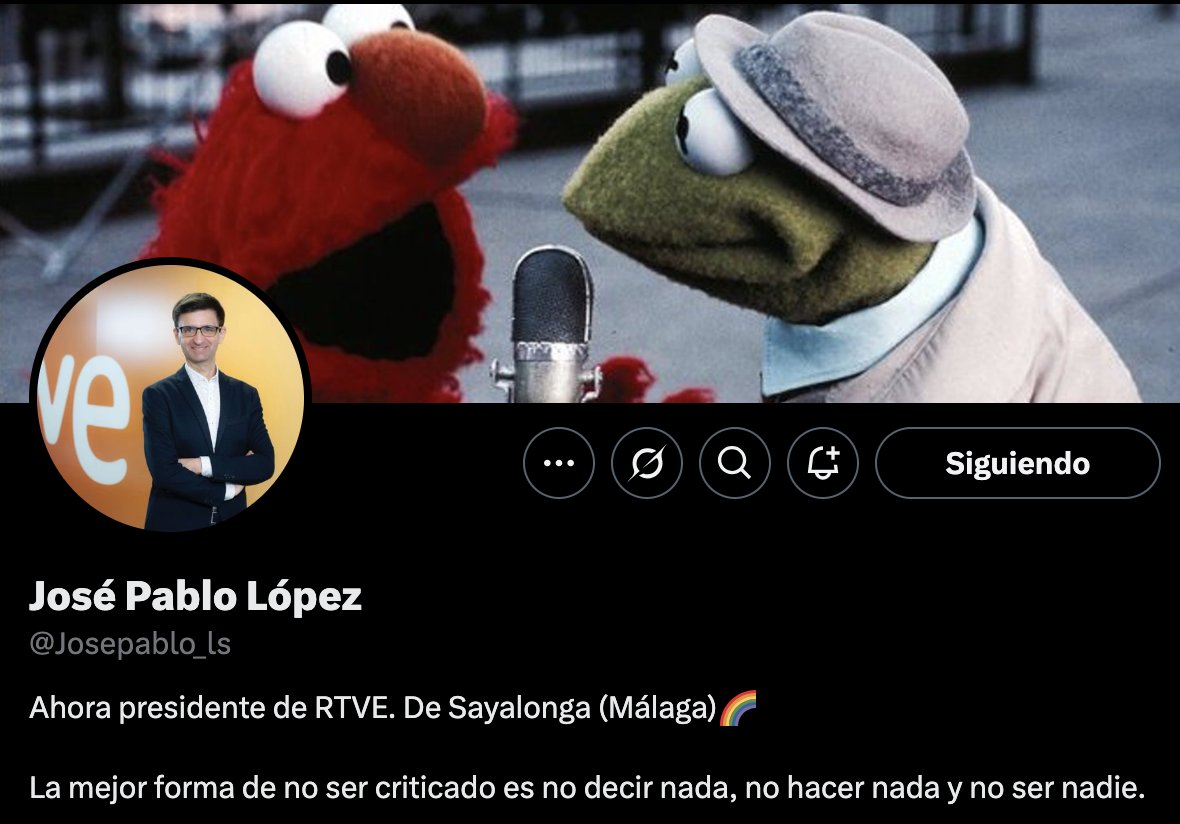 Marta G. Navarro 🎙️📻 (@imemine) on Twitter photo Nunca pensé que me haría fan del presidente de una cadena de televisión. Hasta hoy, fan total de la bio de <a href="/Josepablo_ls/">José Pablo López</a>. De cada detalle 👏 Nunca pensé que me haría fan del presidente de una cadena de televisión. Hasta hoy, fan total de la bio de <a href="/Josepablo_ls/">José Pablo López</a>. De cada detalle 👏