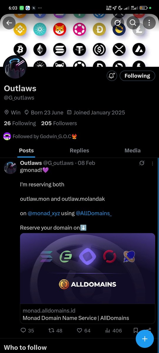 Esusyin's tweet photo. @oko_solomo69982 @G_outlaws DONE ✅✅✅ https://t.co/cJKAuyPpI8