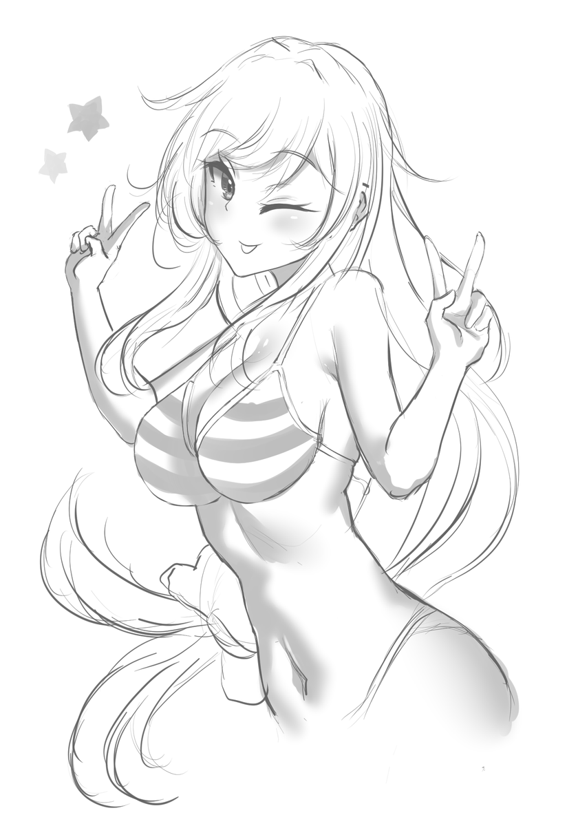 Buwad44's tweet image. Oc sketch