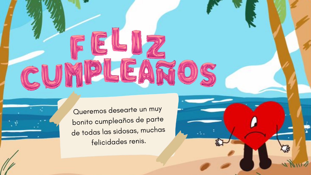 🍰 — feliz cumpleaños <a href="/AUR0NBUNNY/">rena ☆</a> ! ֶָ֢⭒

୨ con cariño de parte de las sidosas ৎ