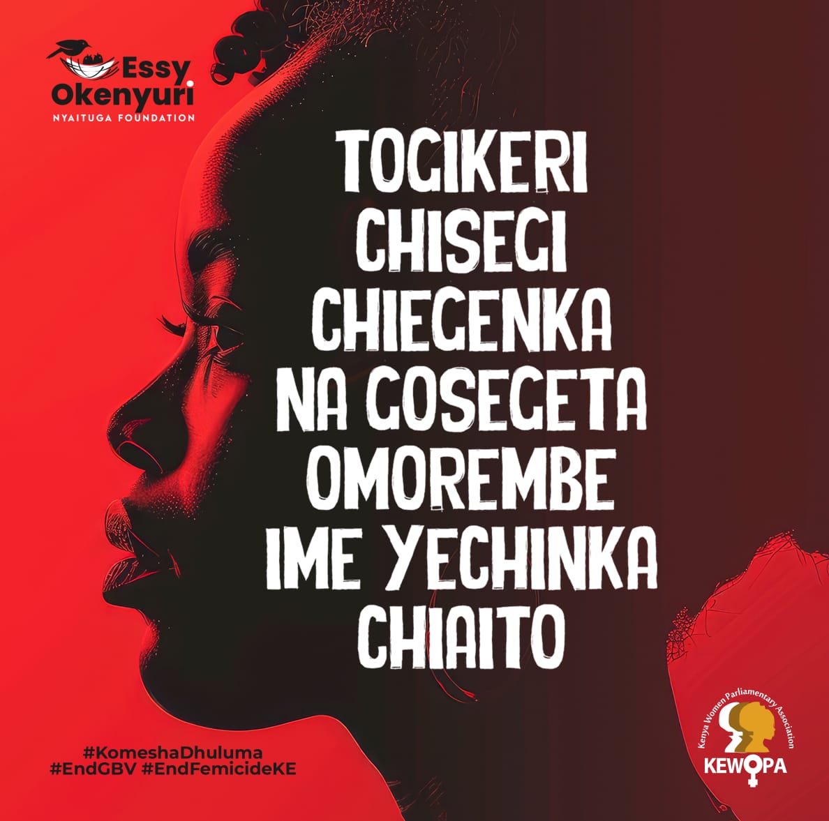 justriua's tweet photo. Kulinda Mama ni kulinda Jamiii 
#VoicesAgainstViolence 
KomeshaDhuluma https://t.co/v1ldylVjQR