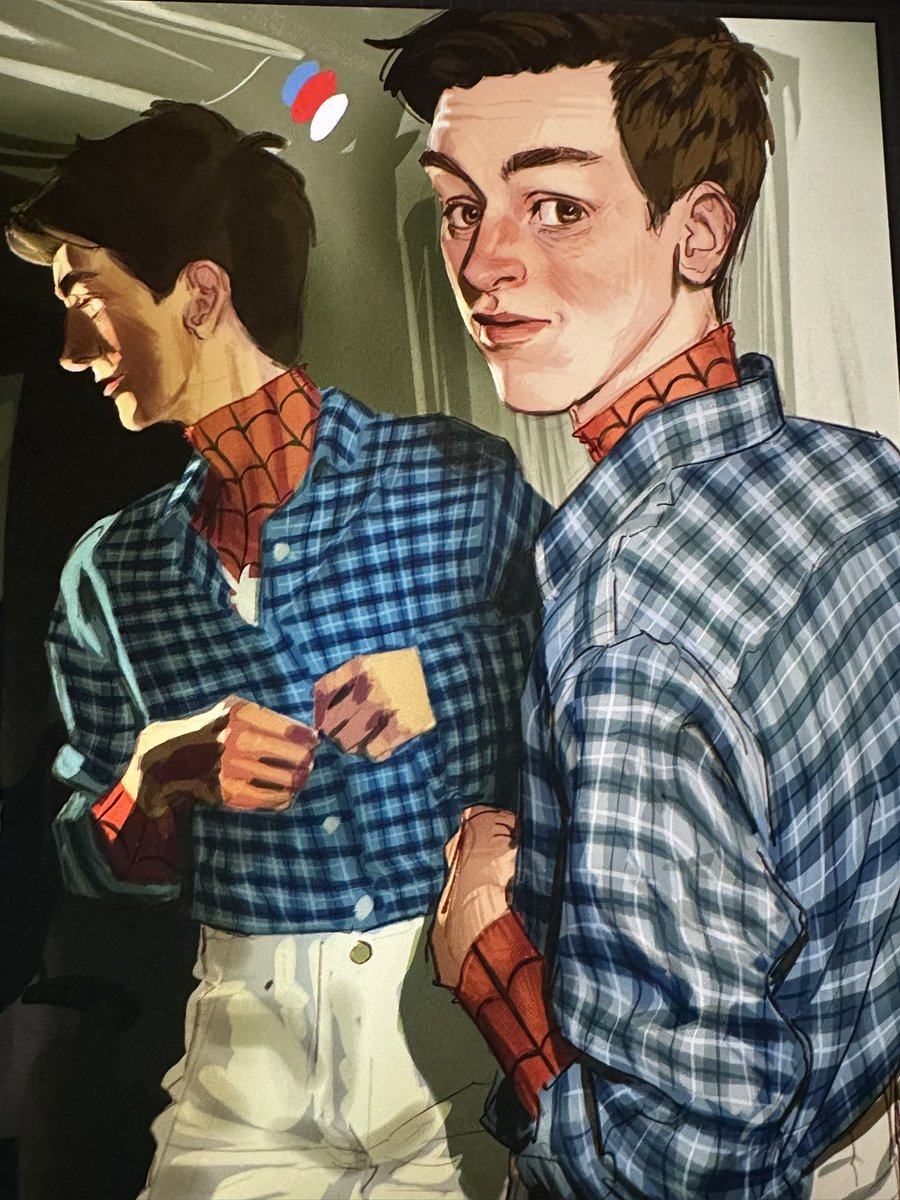 peberthreee's tweet image. the plaid shaved about five years off my life