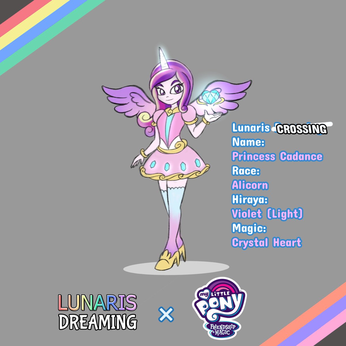 Fanart
Princess Cadance, The Crystal Princess

#mylittlepony #friendshipismagic #mlpfim #mlp #cadance #alicorn #light #love #crystal #heart #fanart #art #fypシ #foryoupage