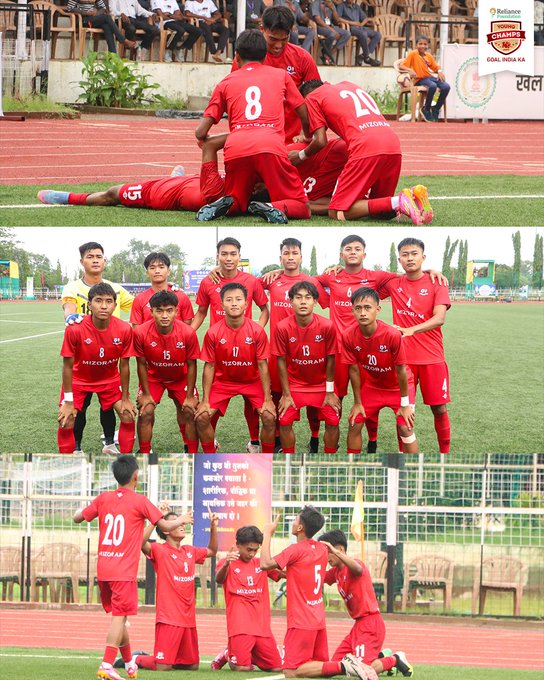 RZuala34899's tweet image. Runners-up but champions in   spirit! 🏆 Congrats Vanlal &amp;amp; Mizoram U-20 on a stellar Swami Vivekananda U20 NFC   run! 🥈
#RFYC #WeCare #YouthFootball #IndianFootball #SwamiVivekananda #Mizoram #RCBvsPBKS
#Qualifier #IPLPlayoffs #ModiFailsBihar