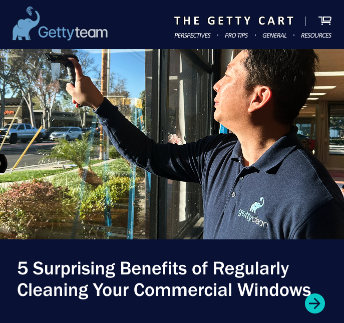 Regular commercial window cleaning offers a wide range of benefits — from boosting your building’s curb appeal to promoting better health and energy efficiency.  Discover more insights, expert tips, and helpful resources at the Getty Cart: shorturl.at/gS0Fd